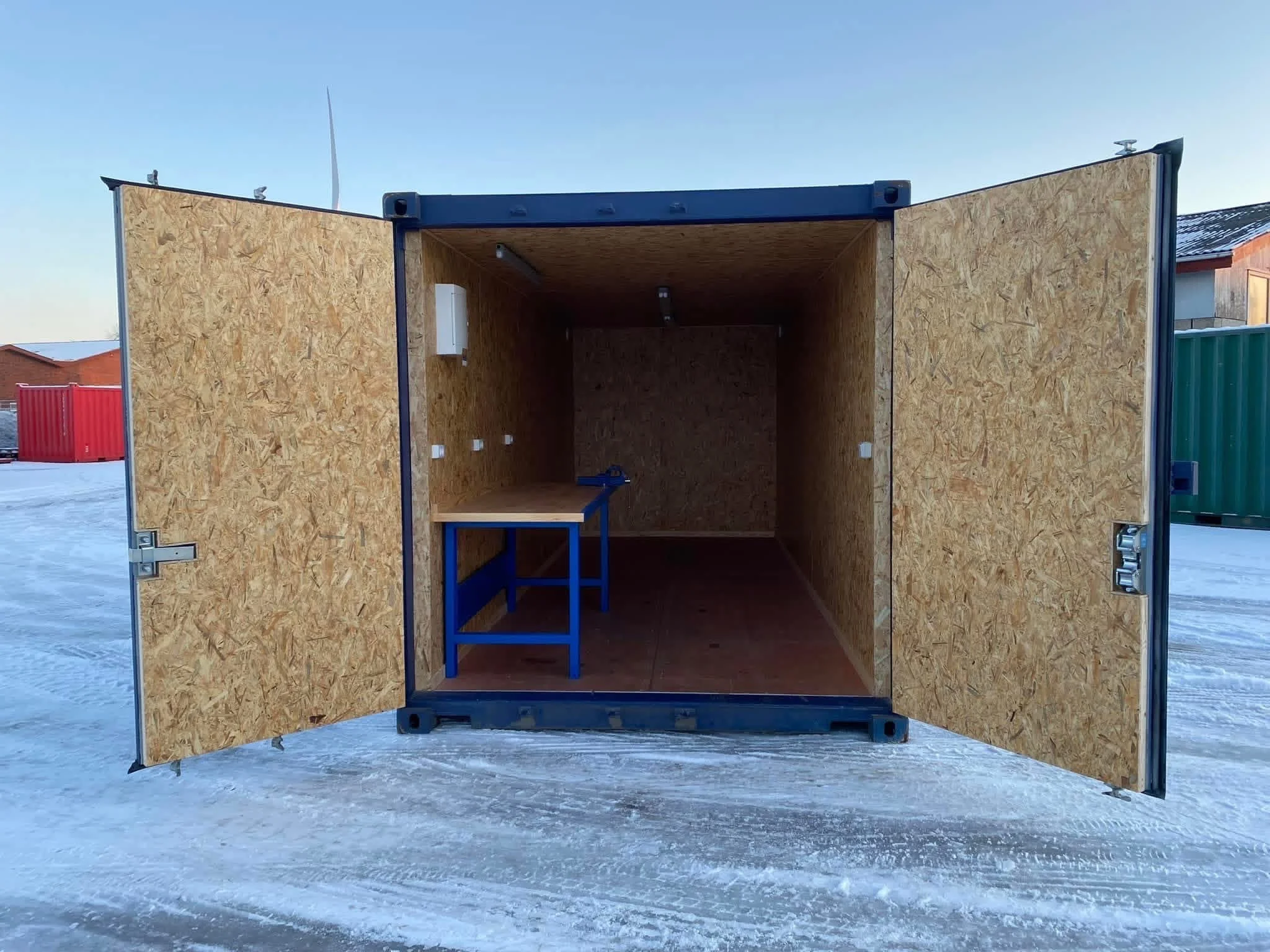 20 feta einangraður gámur mynd