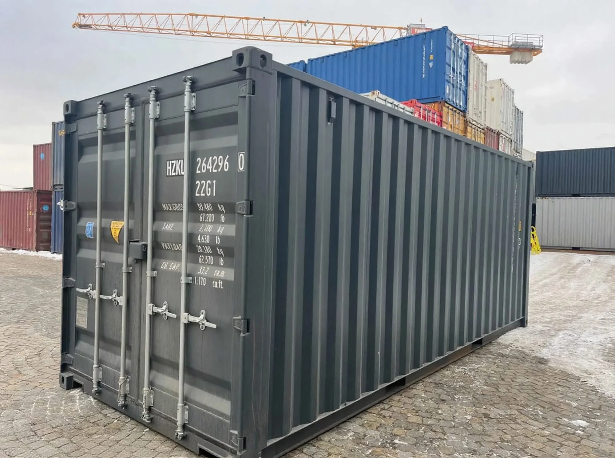 20 feta ONE-WAY skipagámur mynd